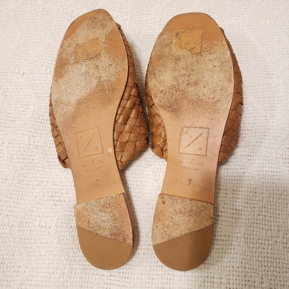 Either/Or | Shoes | Eitheror The Woven Slide Sandal Size 9 Brown | Poshmark